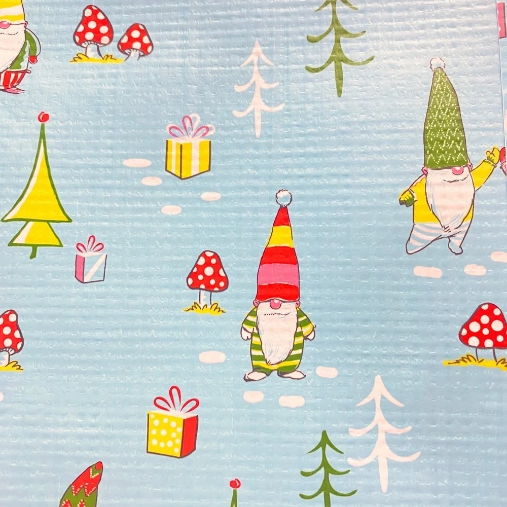 SCOUT Large Size Reusable Gift Bag (Set of 3) in Gnome for the Holidays